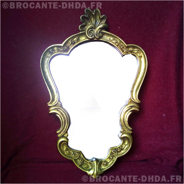 Miroir doré vintage